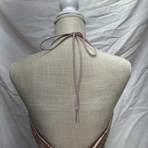 Honey Belle Pink Crop Top Size Large - Picture 3 of 9